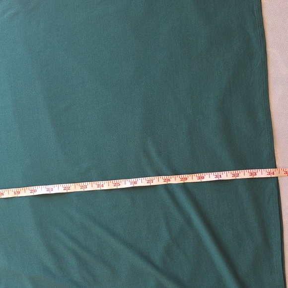 Eileen Fisher Forest Green Short‎ Sleeve Tee - Picture 5 of 9